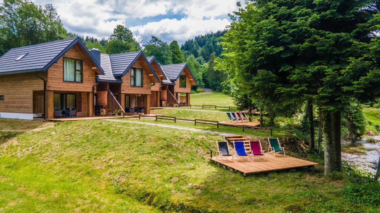 Novosiele Residence - Nad Gorska Rzeka - Lesne Spa Sauna Jacuzzi - Bieszczady Bystre  Exteriér fotografie