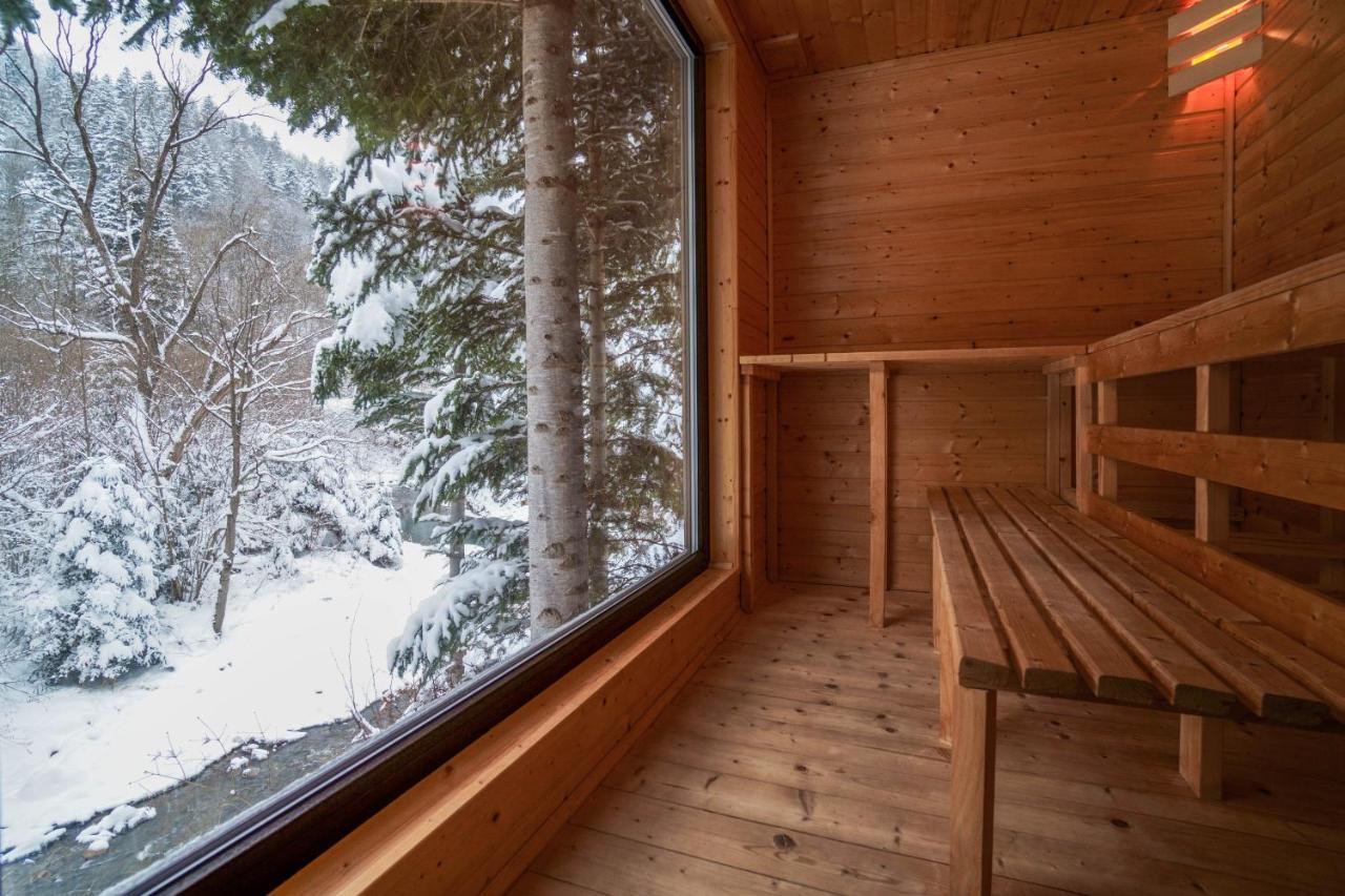 Novosiele Residence - Nad Gorska Rzeka - Lesne Spa Sauna Jacuzzi - Bieszczady Bystre  Exteriér fotografie