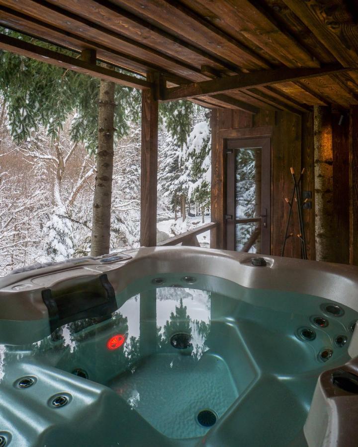 Novosiele Residence - Nad Gorska Rzeka - Lesne Spa Sauna Jacuzzi - Bieszczady Bystre  Exteriér fotografie